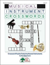 Musical Instrument Crosswords, Vol. 1 Reproducible Book